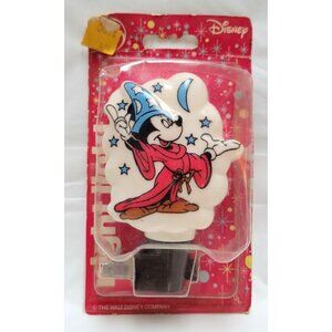 Vintage 1988 Disney Mickey Mouse Sorcerer's Apprentice Night Light GE H514 NOS